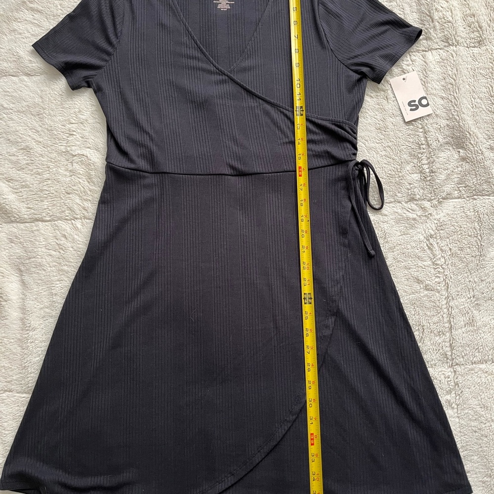 SO Tie Wrap Dress